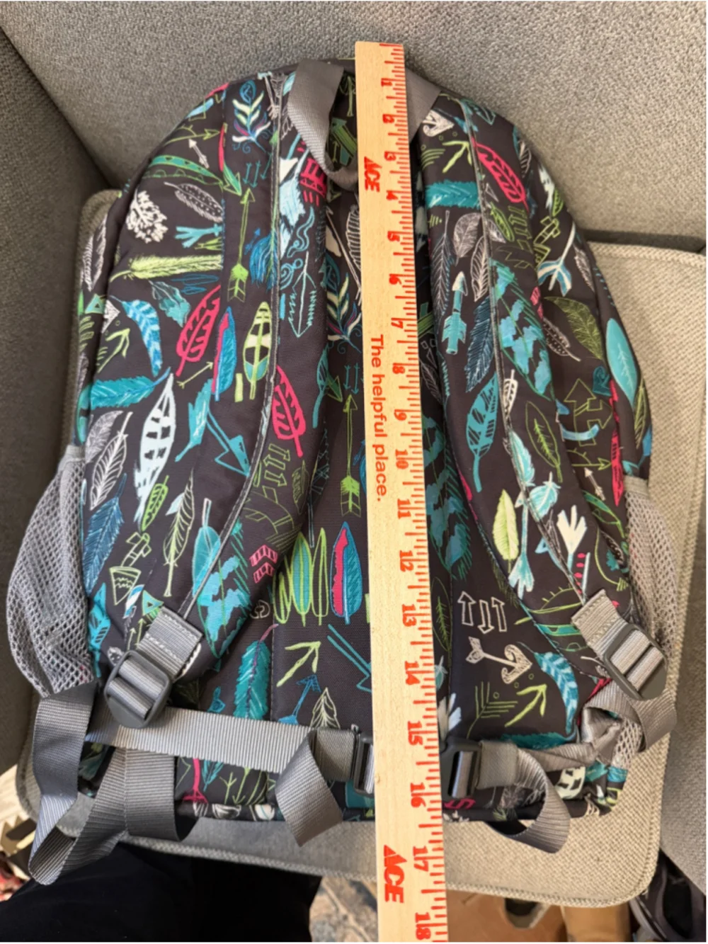 L.L. Bean mesh black straps